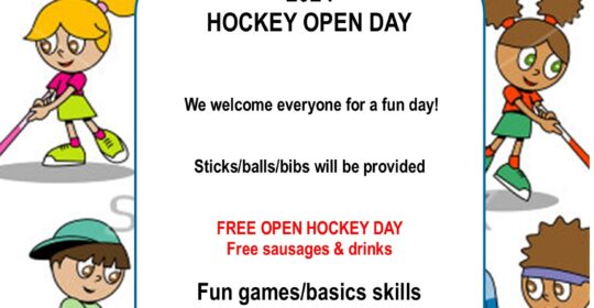 2024 NHA OPEN DAY – Saturday May 4th – 10:30am-12:30 Pm- Saxton Fields Hockey Turfs