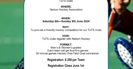 2024 ToTS CLUB TOURNAMENT  JUNE 8th-9th @ Saxton Field Hockey Turfs- Registrations Open!