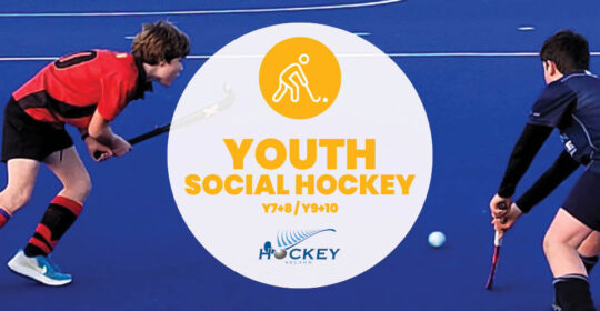 🏑 Youth Social Hockey – Term 1, 2026 🏑-Starts Monday February 16th – Y7&8 Half Field / Y9-10 Full Field – Registrations Open!!!
